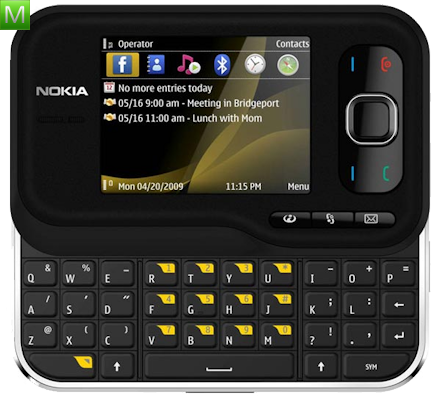 Nokia 6760 slide