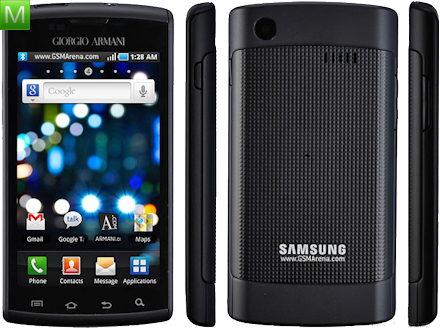 Samsung i9010 Galaxy S Giorgio Armani